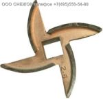 Подробнее... Нож-серп мясорубки БРИЗ (кв.8) d54